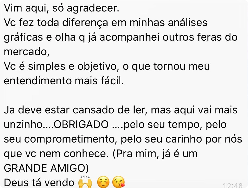 Depoimento de aluno sobre a didática de Vagner Mayer