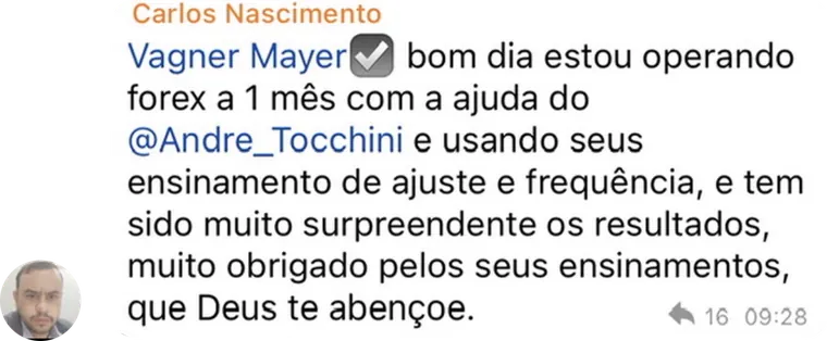 Depoimento de aluno do Acervo Institucional