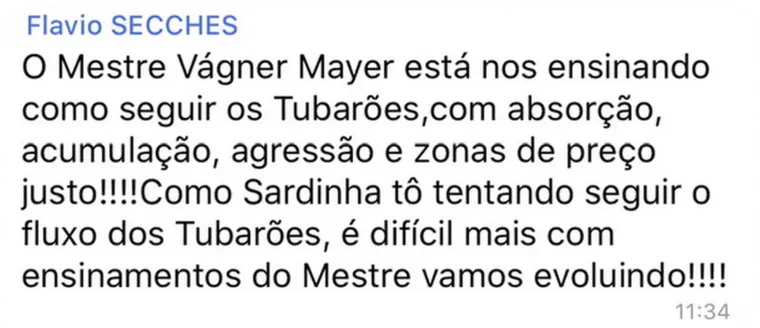 Depoimento de aluno do Acervo Institucional